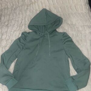 Women's Teal Hoodie Sweater
